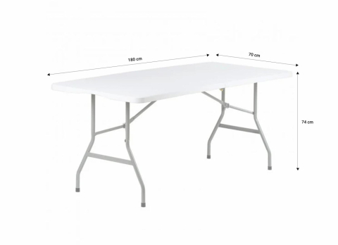 Heinner set masa cu 4 scaune plastic pliabile [2]
