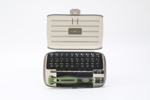 Masini de gaurit si insurubat - Heinner set surubelnita cu 30 biti de precizie