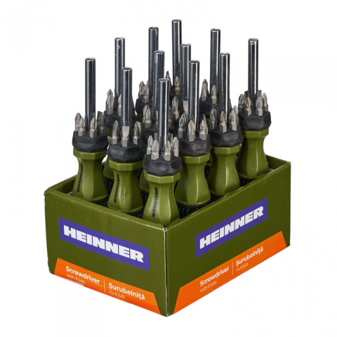 Heinner surubelnita cu 6 biti 25mm [1]