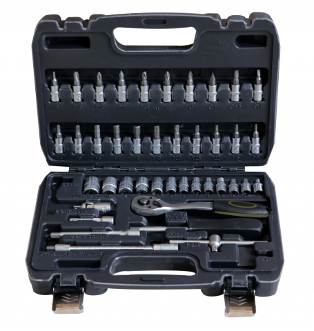 Casă, gradină și bricolaj - Heinner trusa 45 piese 1/4 cr-v