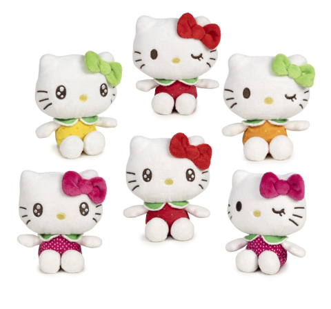 Hello Kitty - Jucarie de plus parfumata, 12 cm [1]