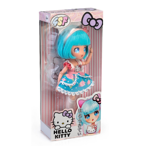 Hello Kitty - Papusa Manga, 19.5 cm, diverse personaje copii varsta 3-5 ani|5-7 ani|7-9 ani [4]