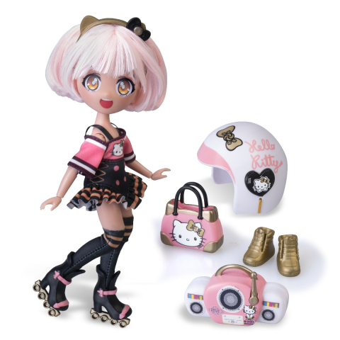 Hello Kitty - Papusa Manga Golden Diva Roller cu accesorii copii varsta 3-5 ani|5-7 ani|7-9 ani [3]