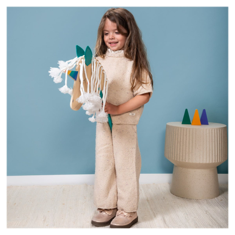 Hobby unicorn, unicorn de calarit pe bat, copii varsta 3-10 ani [2]