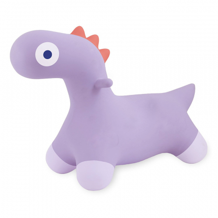 Covoare de joaca copii - Hoppi Dino, dinozaur gonflabil saltaret, mov, 2-7 ani