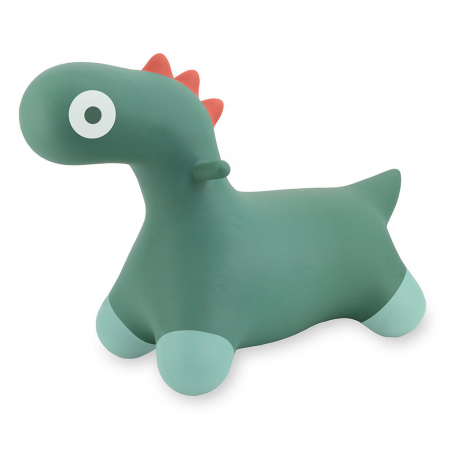 Covoare de joaca copii - Hoppi Dino, dinozaur gonflabil saltaret, verde, 2-7 ani