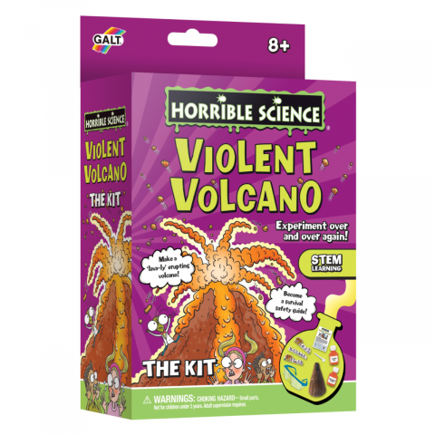 Jucării STEM, Știință şi Experimente - Horrible Science: Vulcanul violent