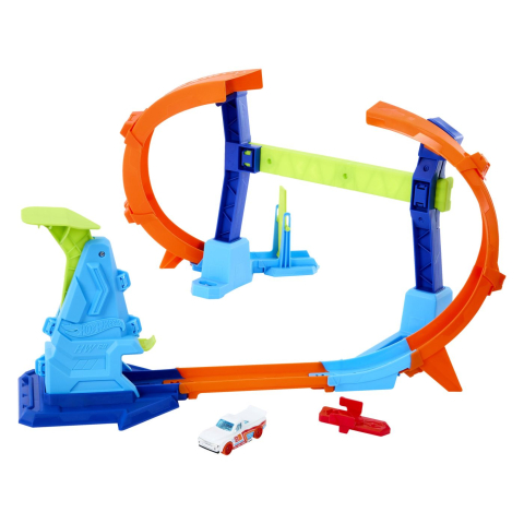 Hot wheels circuit campionul sariturii in spirala [1]