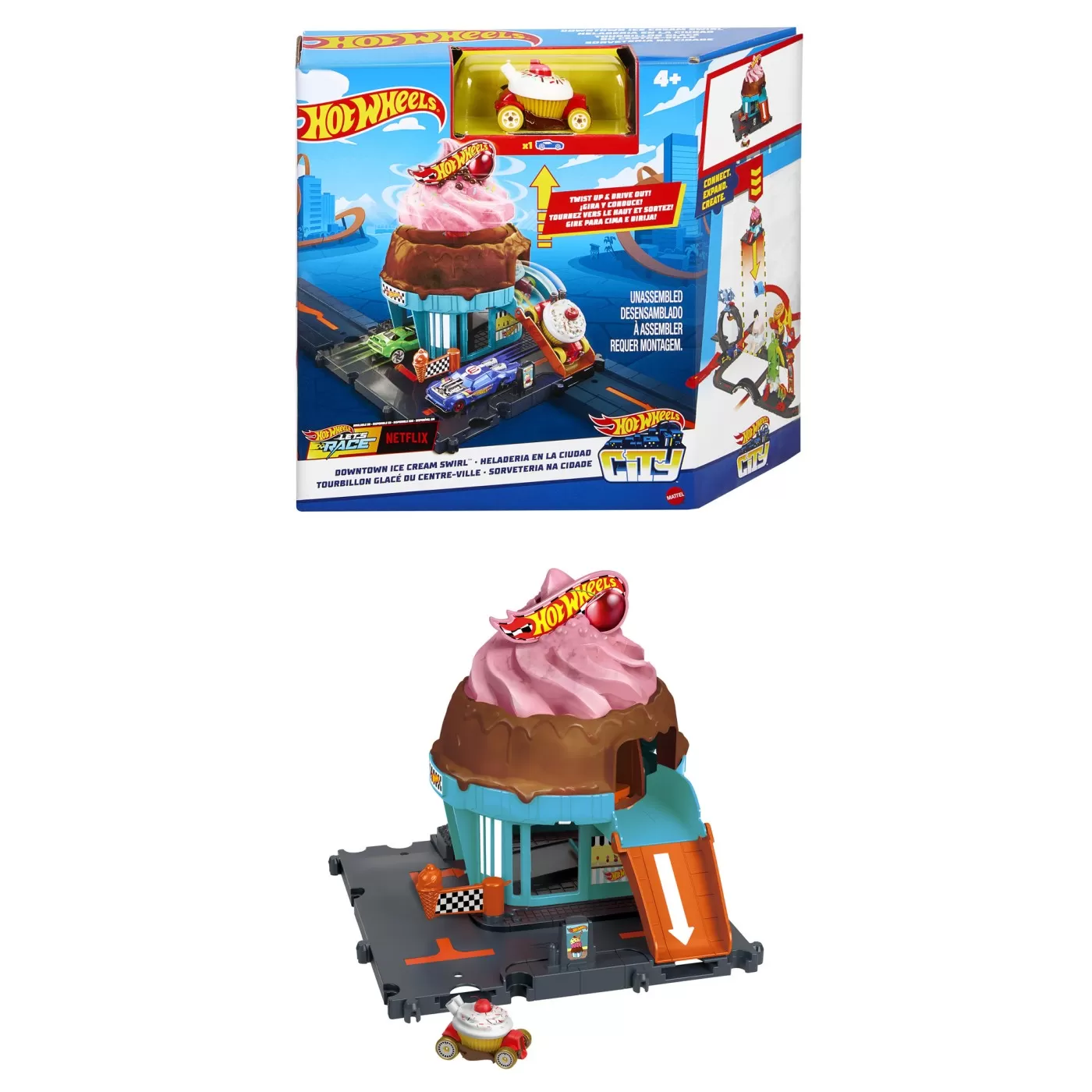 Hot wheels city gelateria, varsta de la 4 ani la 8 ani [5]