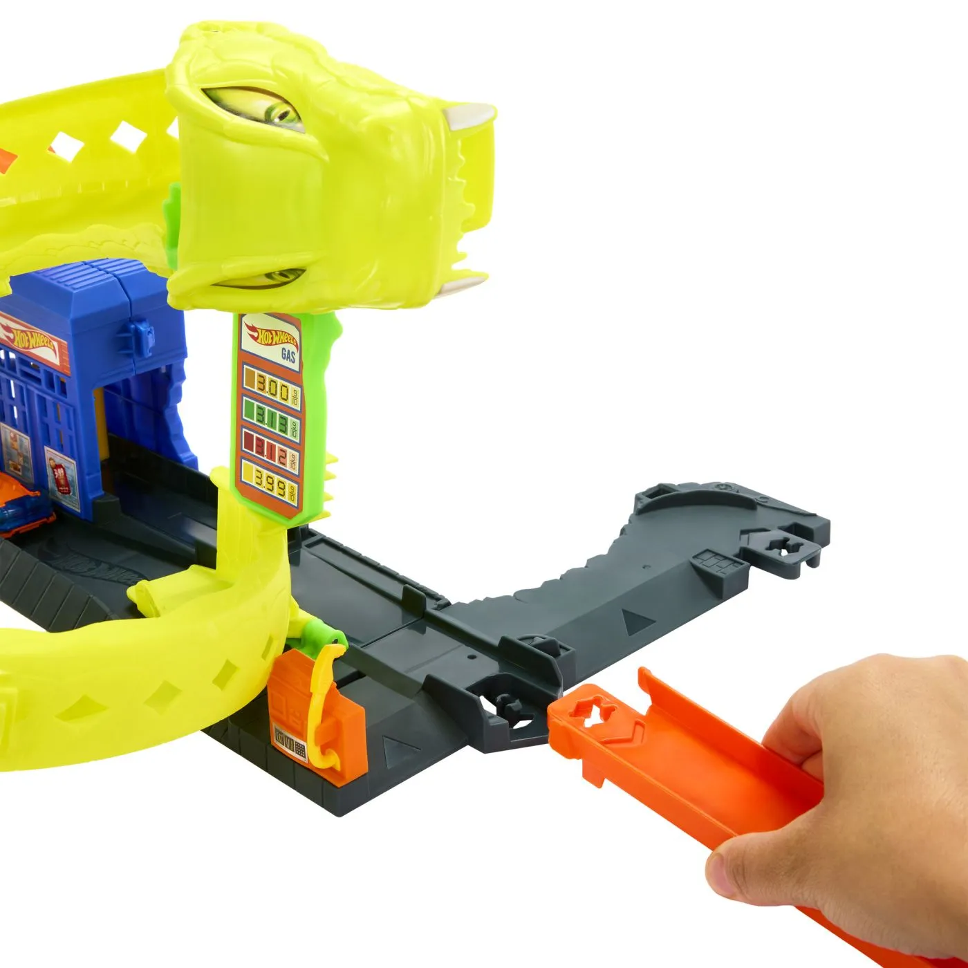 Hot wheels city pista atacul spiral al sarpelui , copii varsta 4 ani pana la 8 ani [3]