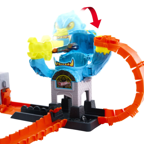 Hot wheels city pista inamicilor atacul gorilei copii varsta 4 ani - 8 ani [4]