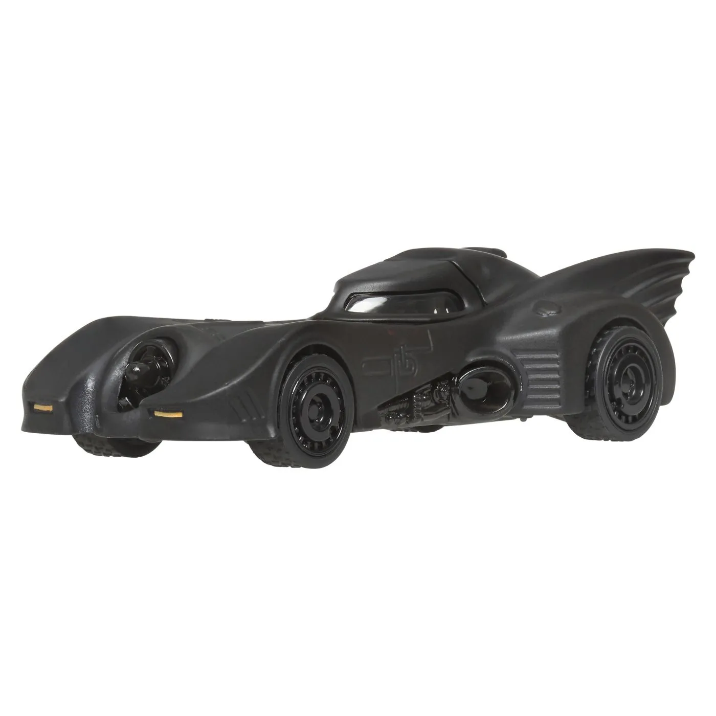 Hot wheels masinuta metalica cu sistem pull back batmobile night burnerz scara 1:43, copii 3 -7 ani [4]