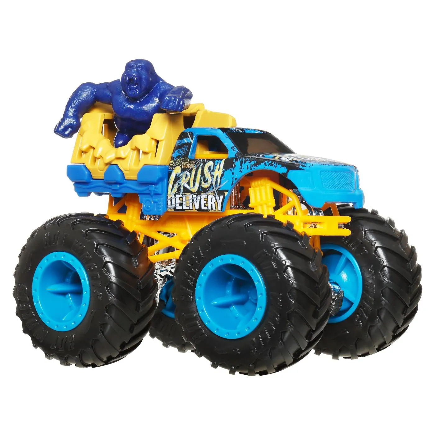 Hot wheels monster truck masinuta crush delivery scara 1:64, copii varsta 3 ani pana la 14 ani [4]