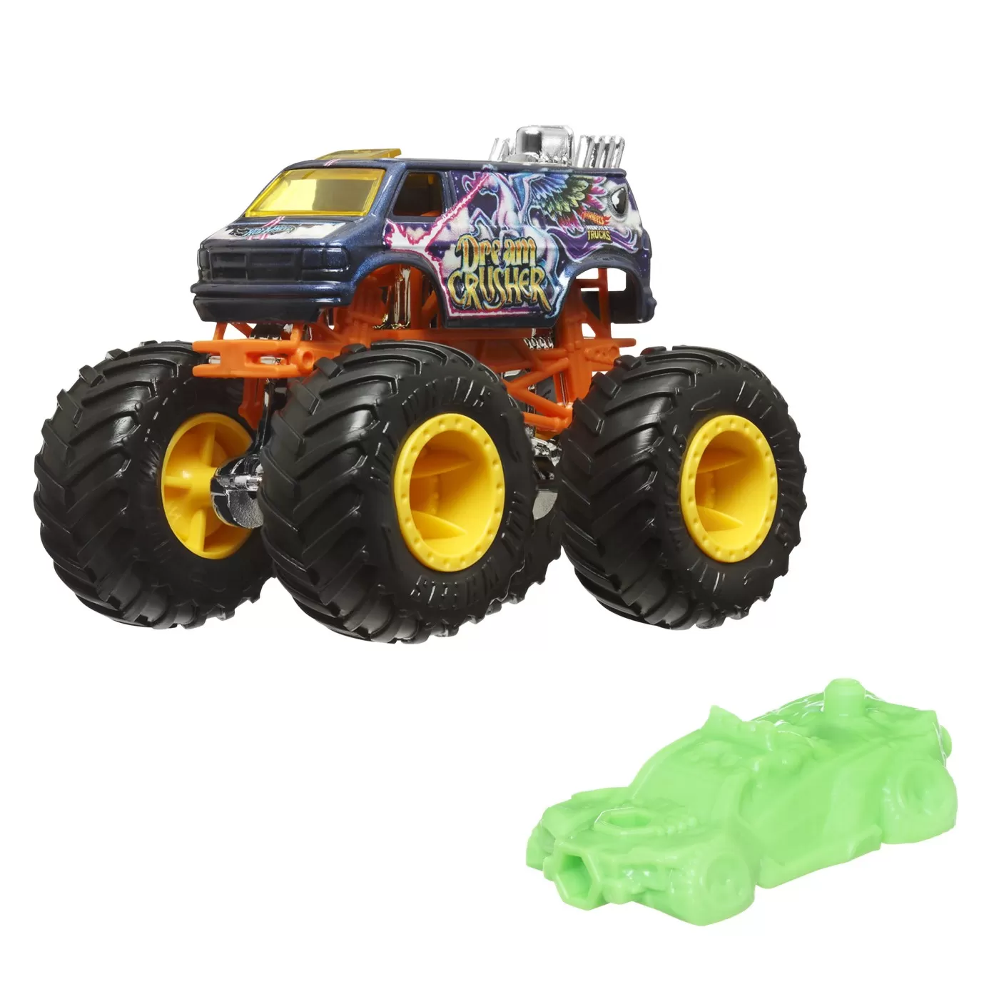 Hot wheels monster truck masinuta dodge ram van scara 1:64, varsta de la 3 ani la 14 ani [2]