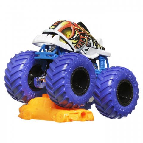 Hot wheels monster truck masinuta piran-ahhhh scara 1:64, varsta de la 3 ani la 14 ani [5]