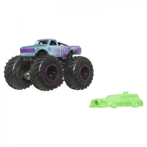 Hot wheels monster truck masinuta pure muscle scara 1:64, varsta de la 3 ani la 14 ani [4]