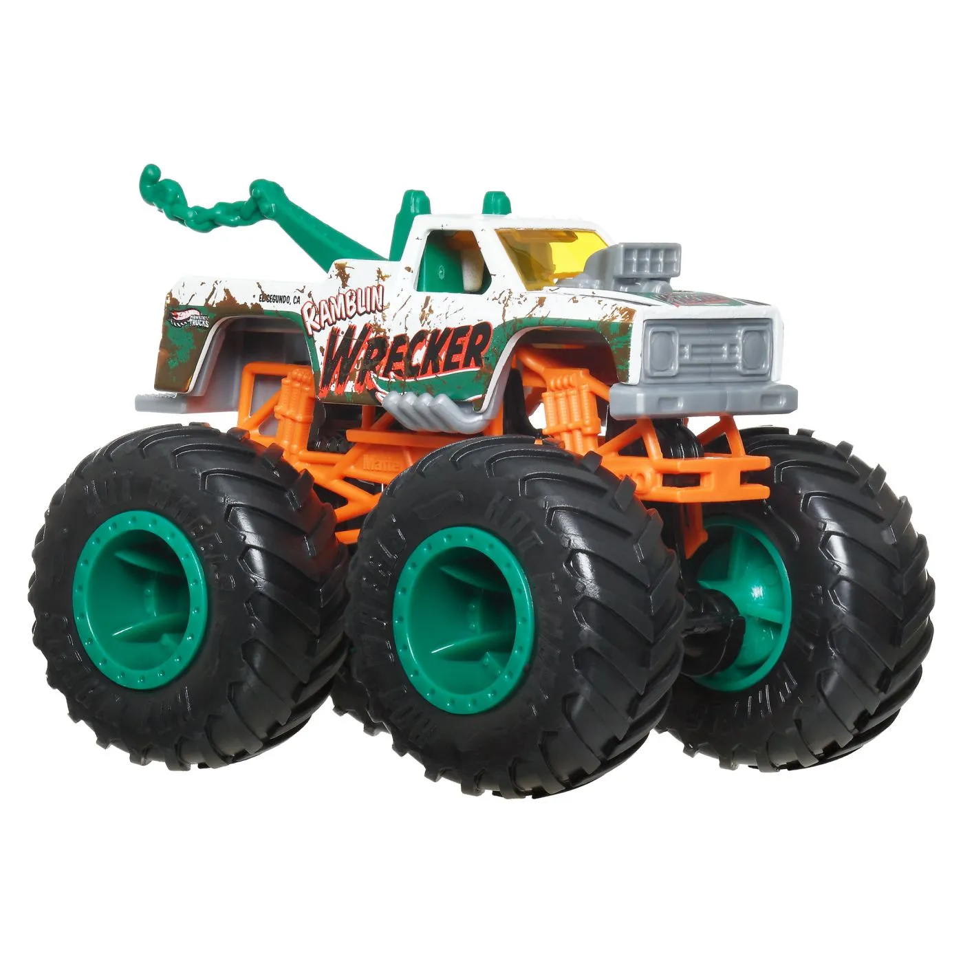 Hot wheels monster truck masinuta ramblin wrecker scara 1:64, copii varsta 3 ani pana la 14 ani [4]