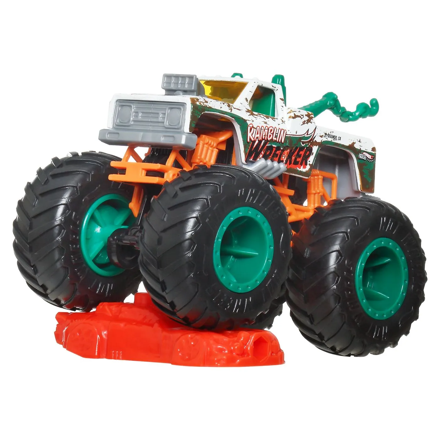 Hot wheels monster truck masinuta ramblin wrecker scara 1:64, copii varsta 3 ani pana la 14 ani [6]