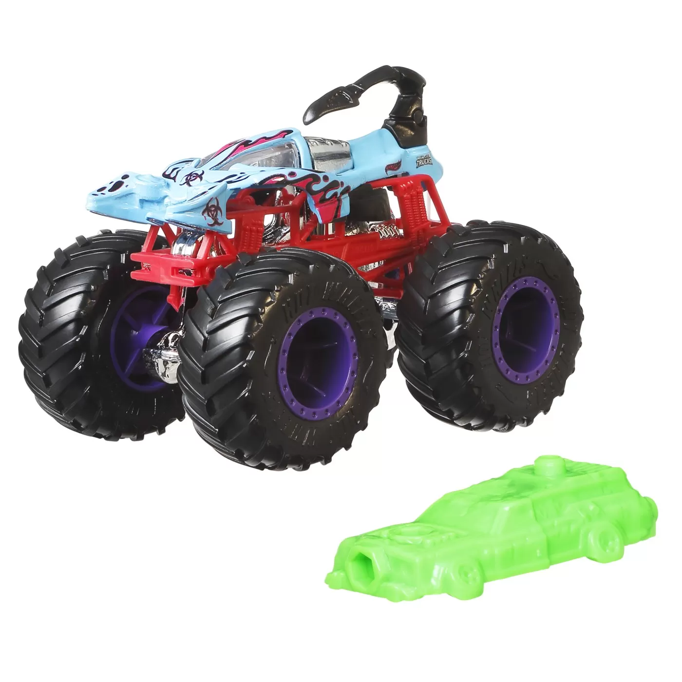 Hot wheels monster truck masinuta scorpedo scara 1:64, varsta de la 3 ani la 14 ani [1]