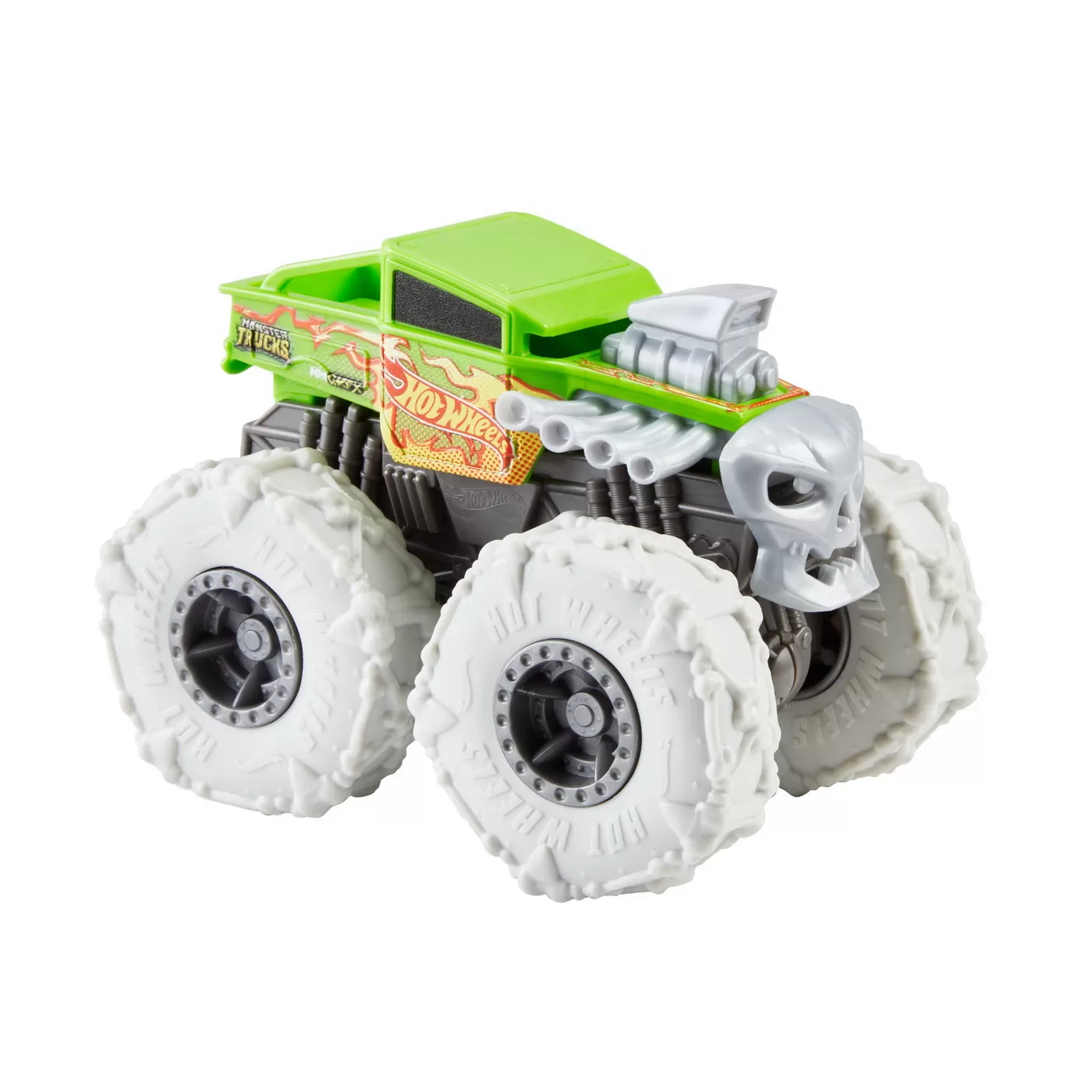 Hot wheels monster truck masinuta twister tredz bone shaker scara 1:43, varsta de la 3 ani la 10 ani [2]