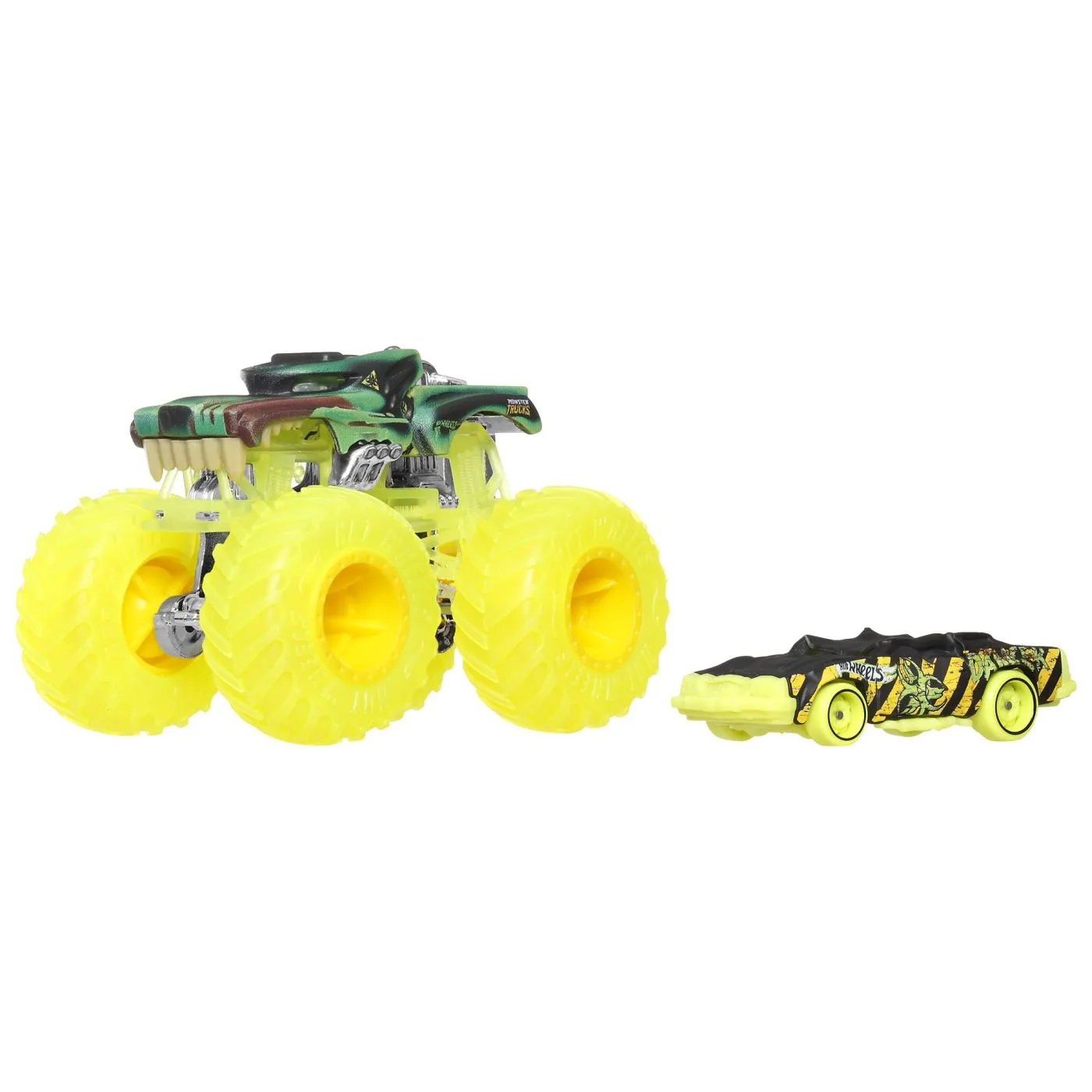 Hot wheels monster truck si masinuta metalica hotweiler, copii varsta 3 ani pana la 12 ani [4]
