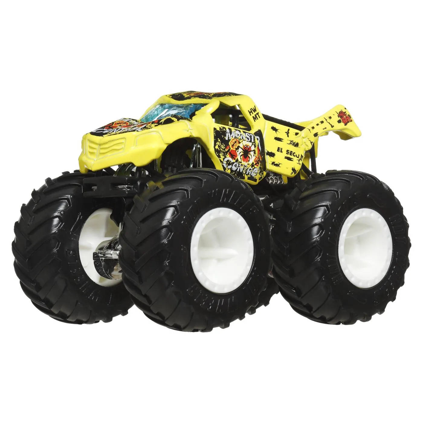 Hot wheels monster truck si masinuta metalica totaled, copii varsta 3 ani pana la 12 ani [2]