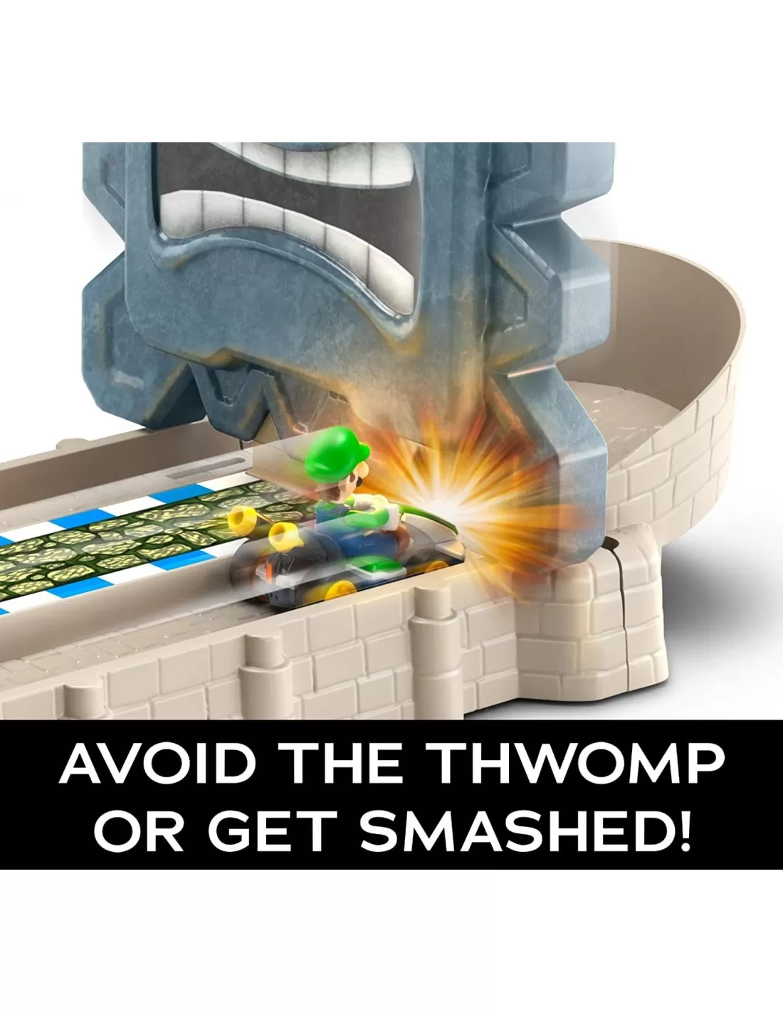 Hot wheels pista mario kart ruinele thwomp, varsta de la 5 ani la 12 ani [4]