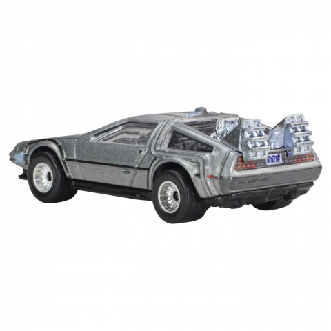 Hot wheels pop culture masinuta metalica back to the future scara 1:64, varsta de la 3 ani la 7 ani [2]