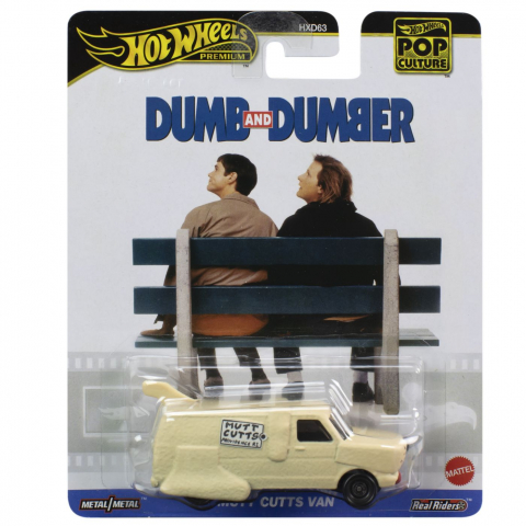 Jucării și Jocuri pentru copii - Hot wheels pop culture masinuta metalica dumb and dumber mutt cutts van scara 1:64, varsta de la 3 ani la 7 ani