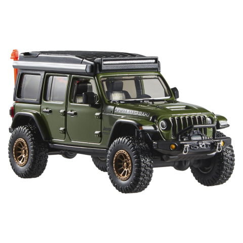 Hot wheels premium real riders masinuta metalica jeep wrangler 392 rubicon scara 1 la 43 [1]