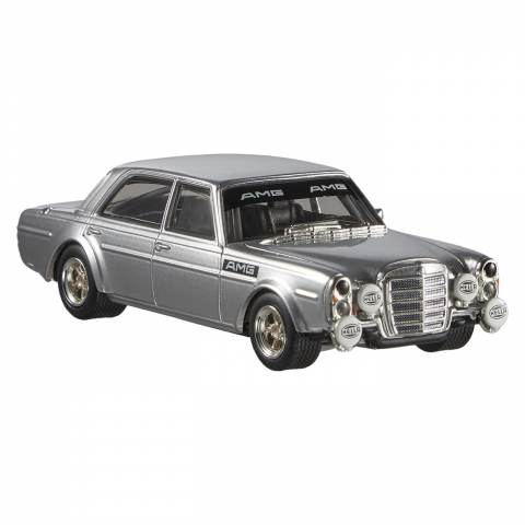 Hot wheels premium real riders masinuta metalica mercedes benz 300 sel 6.8 amg scara 1:43, varsta de la 3 ani la +15 ani [1]