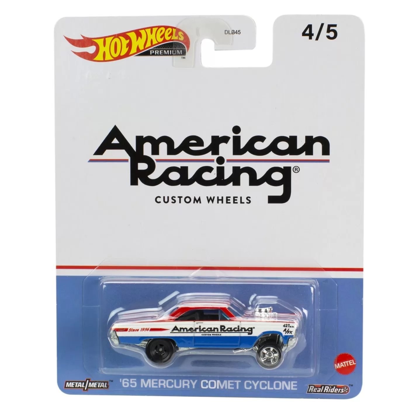 Mașinuțe copii, Camioane de Jucărie - Hot wheels premium real riders pop culture masinuta metalica mercury comet cyclone 65 scara 1:64, varsta de la 3 ani la 8 ani