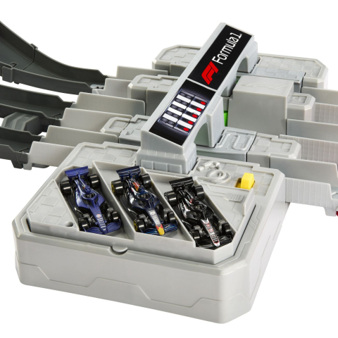 Hot wheels racing cuircuit de curse grand prix formula 1 cu 3 masinute incluse  copii cu varsta peste 5 ani [6]