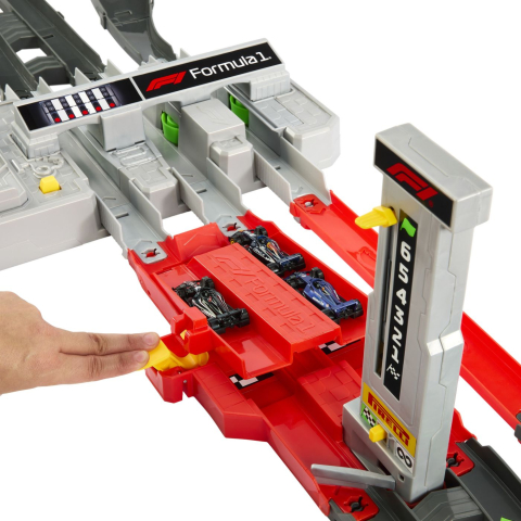 Hot wheels racing cuircuit de curse grand prix formula 1 cu 3 masinute incluse  copii cu varsta peste 5 ani [8]