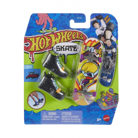Hot wheels set placa si pantofi de skate, varsta de la 5 ani la 12 ani [7]
