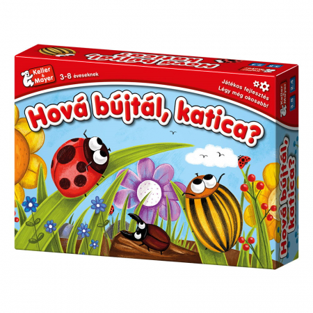 Jucării și Jocuri pentru copii - Hová bújtál katica? fejlesztő társasjáték, 3-8 ani