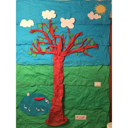 Hartie creponata pentru activitati creative alaturi de copii, 10 culori mini. [1]