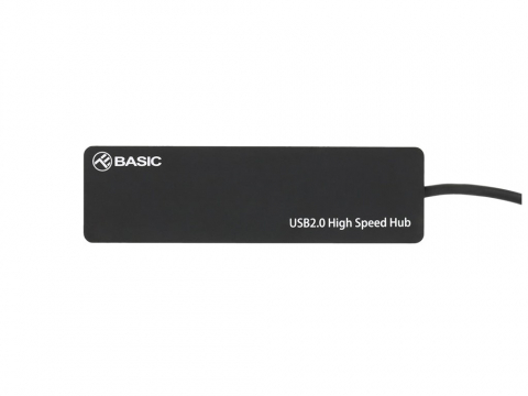 Periferice IT - Hub USB 2.0 Tellur Basic, 4 porturi, negru