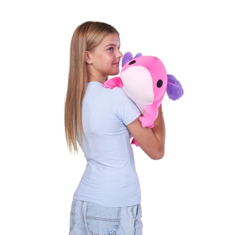 Hug a lumps - Jucarie de plus super-moale, 60 cm, Axolotl copii varsta 3 ani + [1]