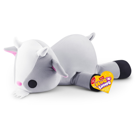 Jucării și Jocuri pentru copii - Hug a lumps - Jucarie de plus super-moale, 60 cm, Capra copii varsta 3 ani +