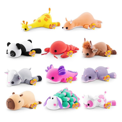 Jucării și Jocuri pentru copii - Hug a lumps - Jucarie de plus super-moale, 60 cm, diverse modele, mediu, S2 copii varsta 3 ani +