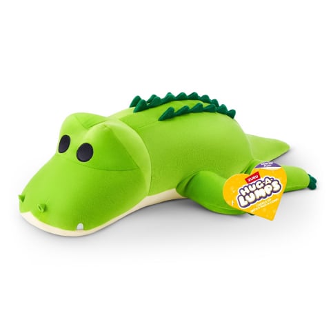 Jucării și Jocuri pentru copii - Hug a lumps - Jucarie de plus super-moale, Crocodile (Rocko), Crocodil varsta 3-5 ani ,5-7 ani ,7-9 ani, Unisex