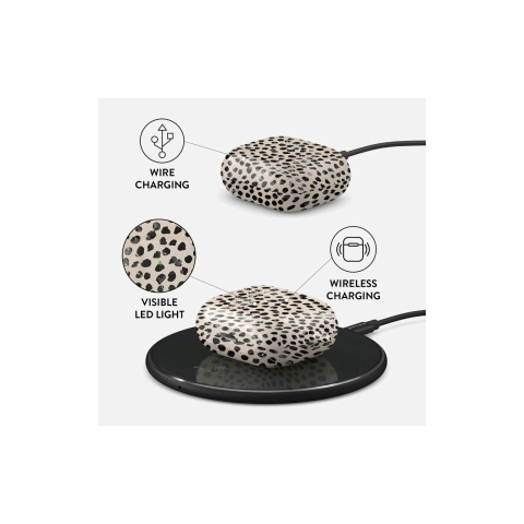 Husa Airpods 3 Burga Hard Shell Almond Latte [1]