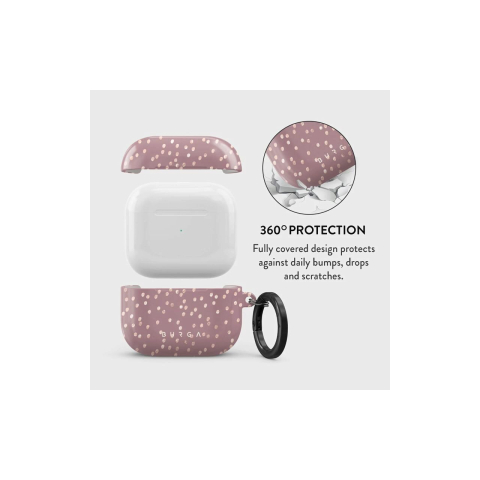 Laptop, Tablete & Telefoane - Husa Airpods 3 Burga Hard Shell Hot Cocoa