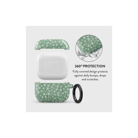 Laptop, Tablete & Telefoane - Husa Airpods 3 Burga Hard Shell Lush Meadows
