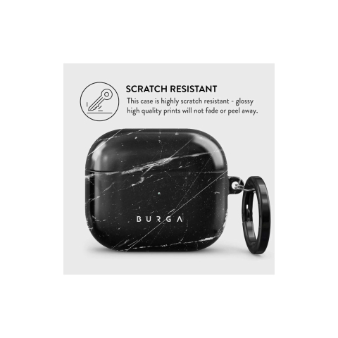 Husa Airpods 3 Burga Hard Shell Noir Origin [2]