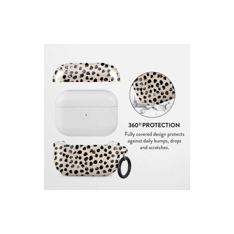 Laptop, Tablete & Telefoane - Husa Airpods Pro Burga Hard Shell Almond Latte