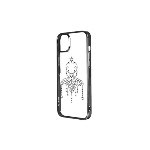 Laptop, Tablete & Telefoane - Husa cu Cristale Swarovski iPhone 14 Pro Devia Summer Series Protective Black