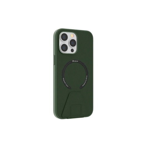 Husa cu suport iPhone 14 Plus Devia Randy Series Magnetic Army Green [2]