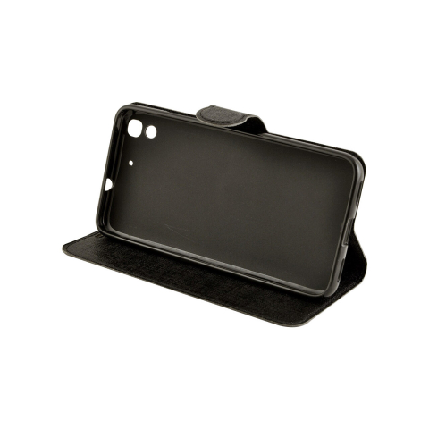 Laptop, Tablete & Telefoane - Husa Huawei Ascend Y6 Lemontti Book Jelly Negru